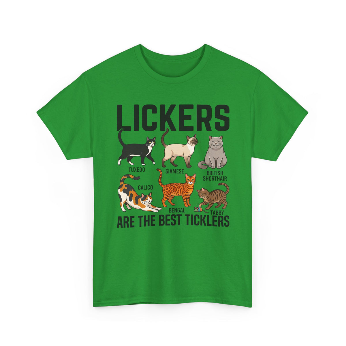 Cats Lickers T-Shirt Funny Cat Lover Tee