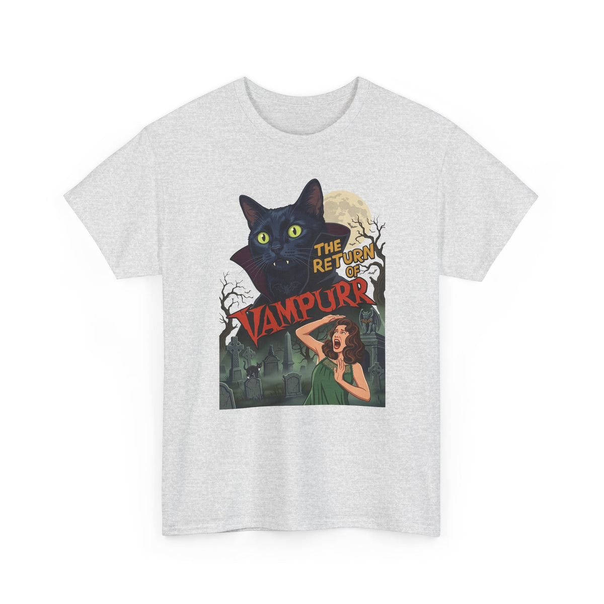 Vampurrr Cats 'The Return of Vampurrr' T-Shirt