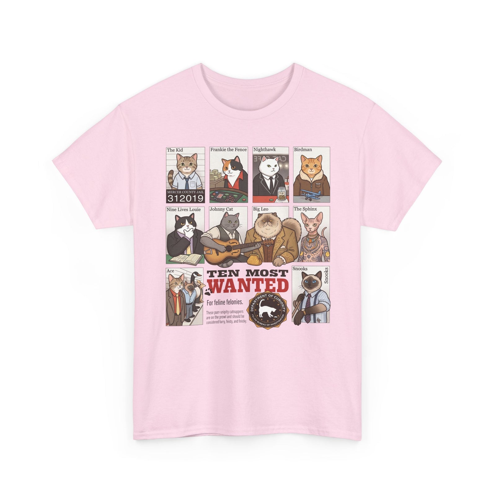 Cats Wanted T-Shirt — Funny Cat Lover Tee