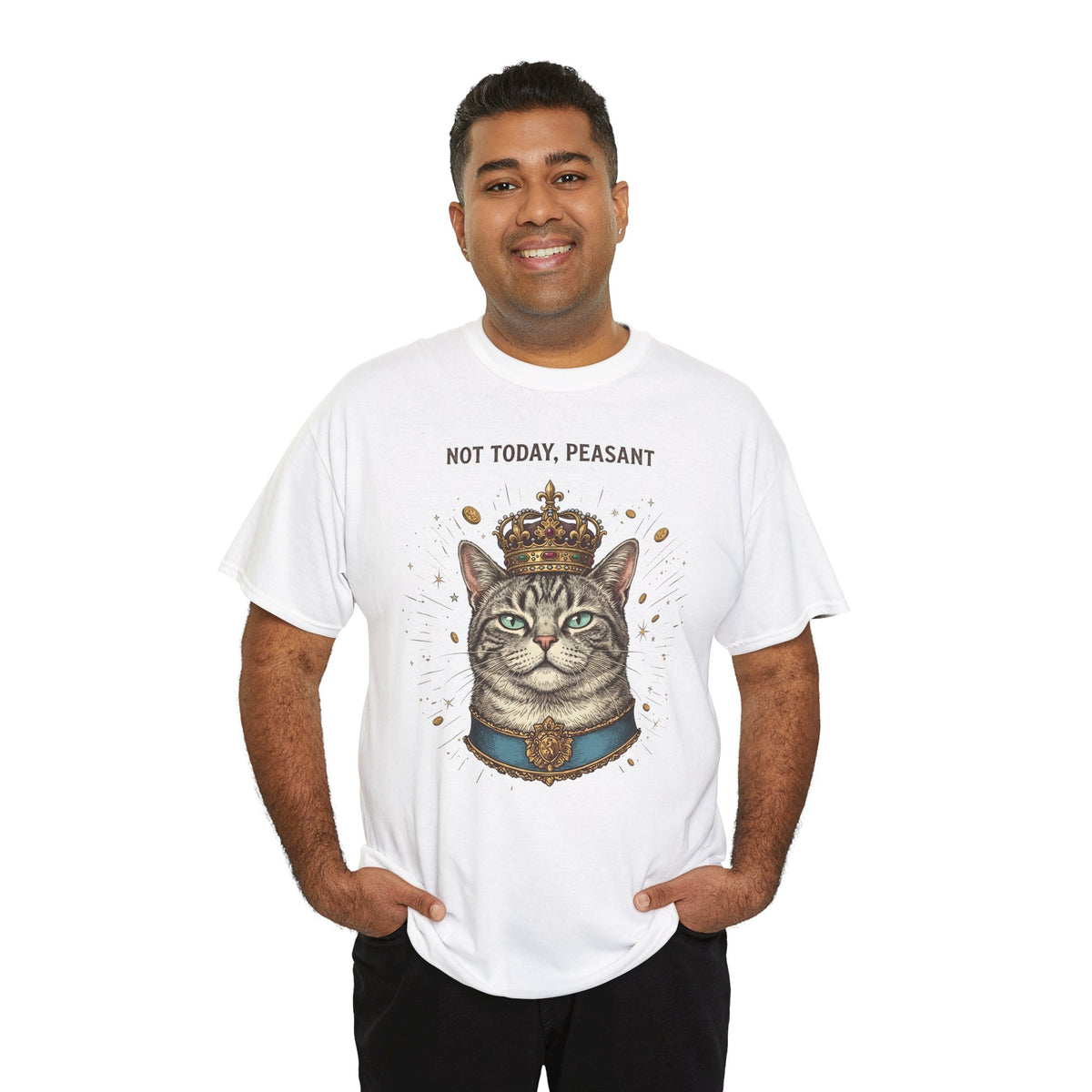 Funny Cat T-Shirt — "Not Today" Graphic Tee
