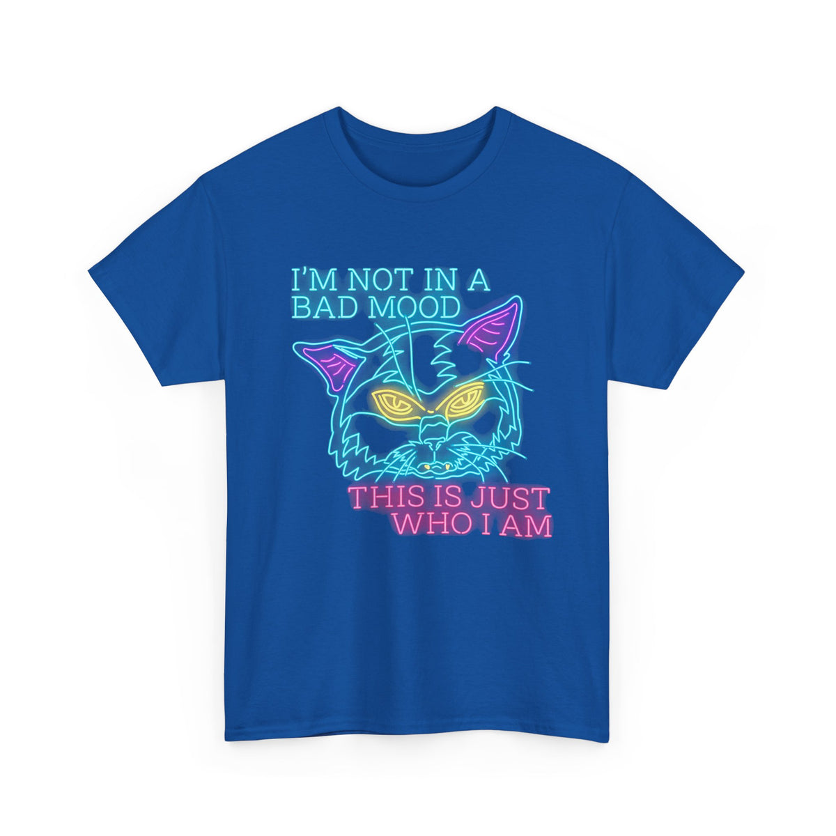 Bad Cat 'I'm Not In A Bad Mood' T-Shirt