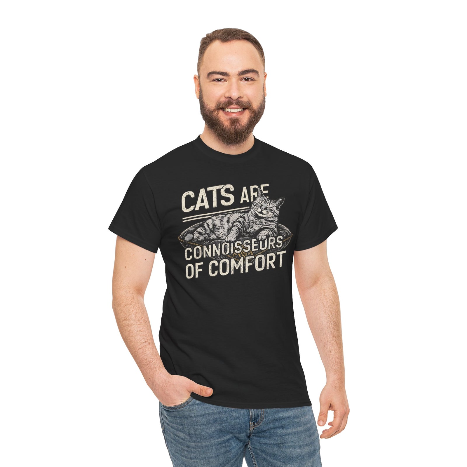 Cats Are Connoisseurs of Comfort T-Shirt