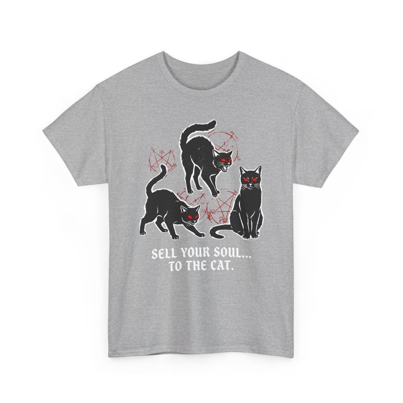 Sell Your Soul To The Cat T-Shirt — Funny Cat Lover Tee