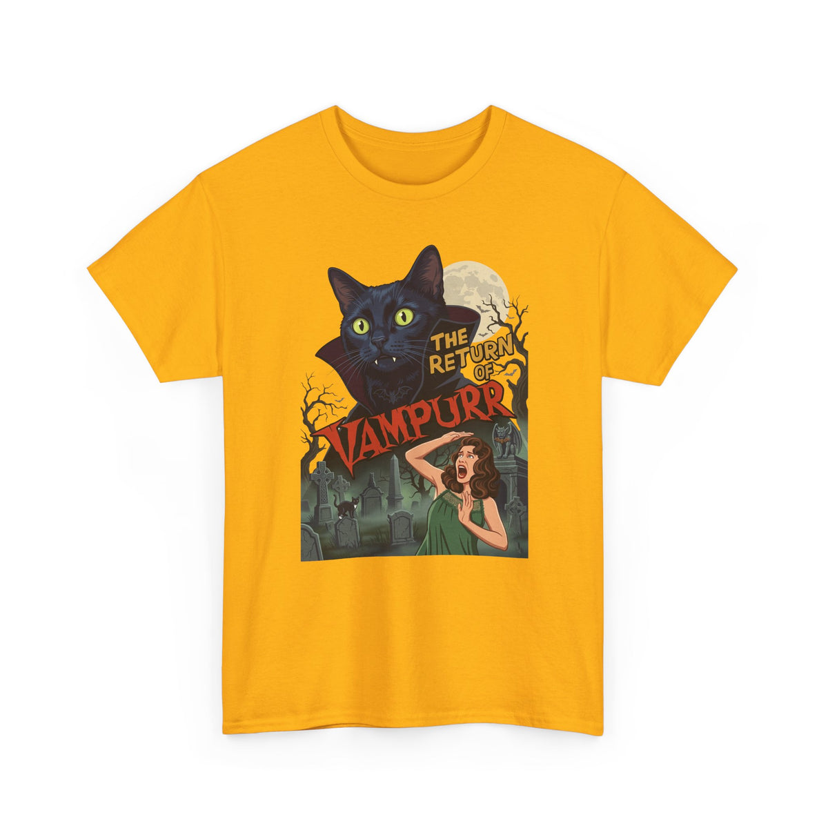 Vampurrr Cats 'The Return of Vampurrr' T-Shirt