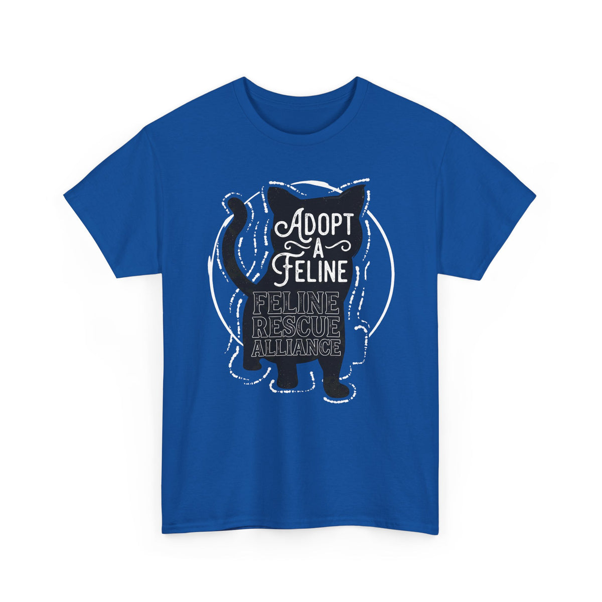 Adopt a Feline T-Shirt – Feline Rescue Alliance Cat Shirt, Cat Lover Graphic Tee