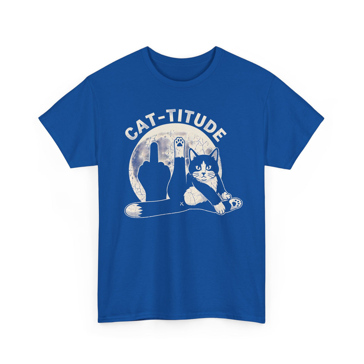 Cattitude T-Shirt — Funny Cat Attitude Tee