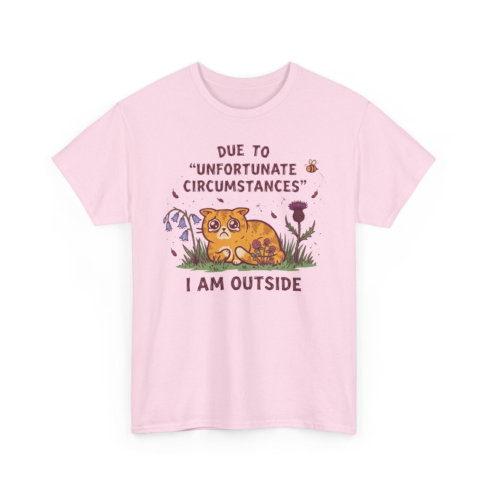 I'm Outside Funny Cat T-Shirt