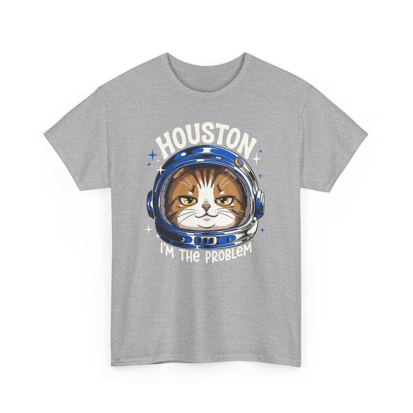 Houston I'm the Problem Space Cat T-Shirt