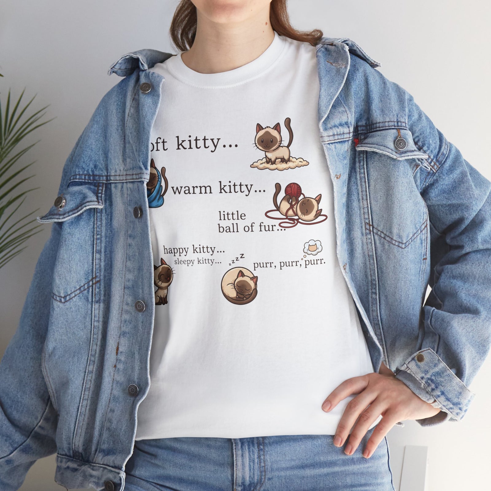 Soft Kitty Warm Kitty T-Shirt — Cute Cat Lyrics Tee