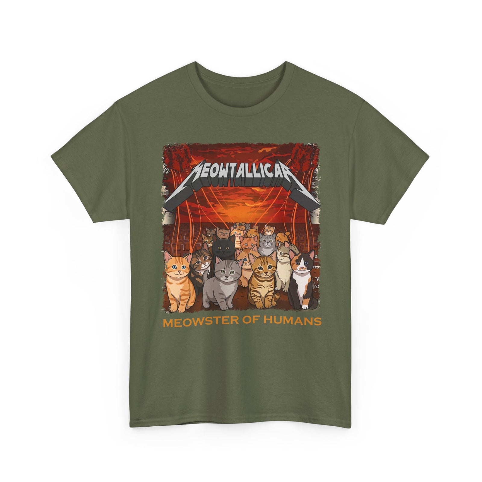 Meowster of Humans Cat T-Shirt
