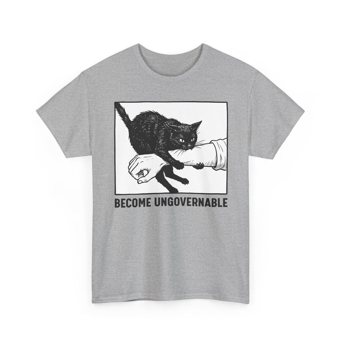 Become Ungovernable Cat T-Shirt