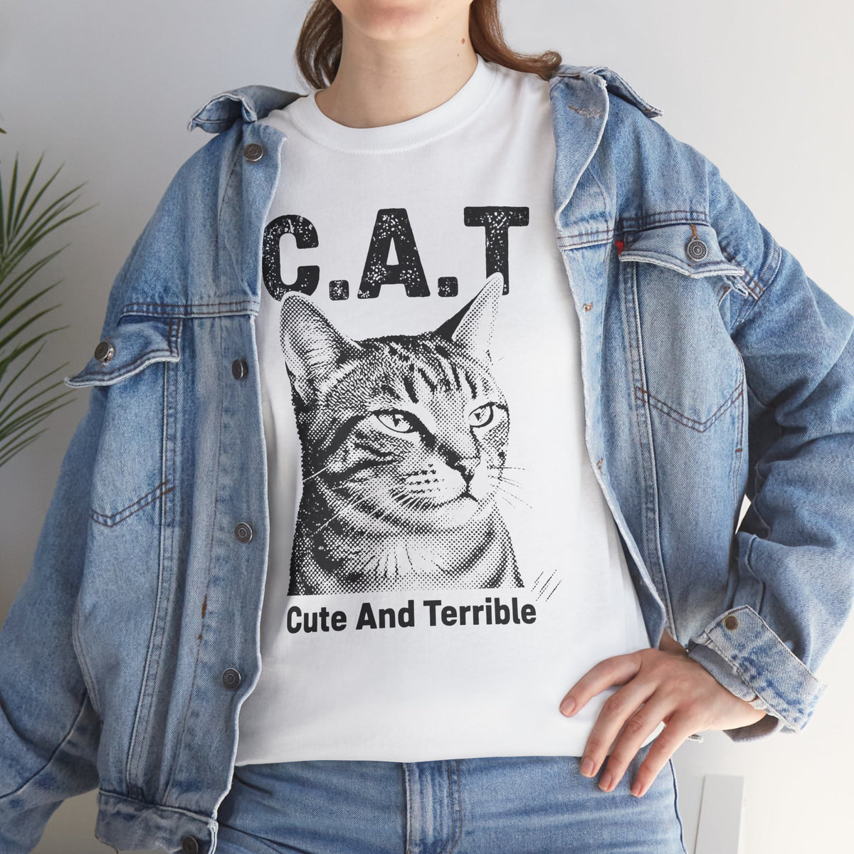 Cute and Terrible Cat T-Shirt