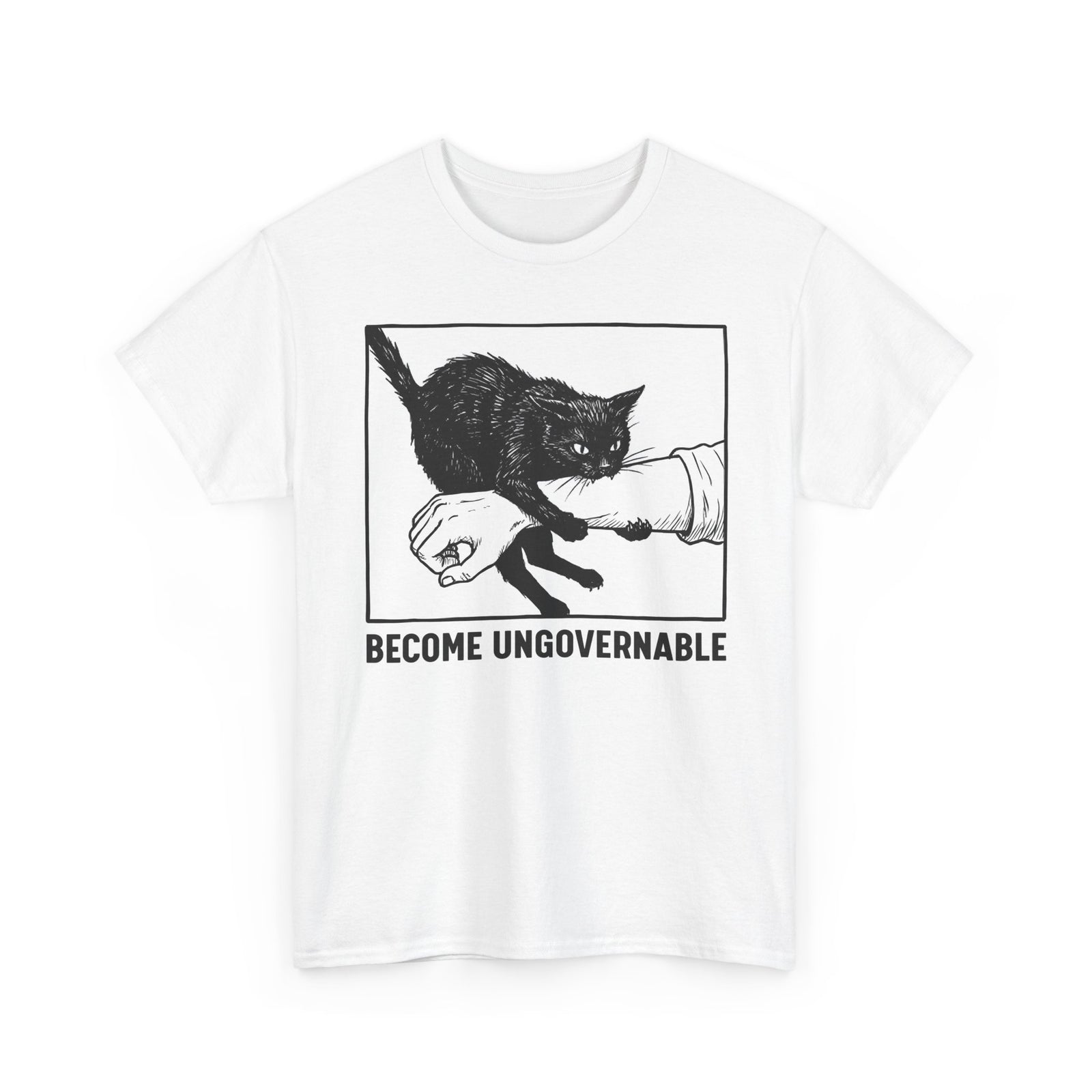 Become Ungovernable Cat T-Shirt