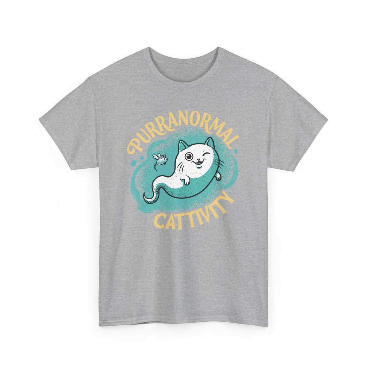 Purranormal Cattivity T-Shirt — Funny Paranormal Cat Tee