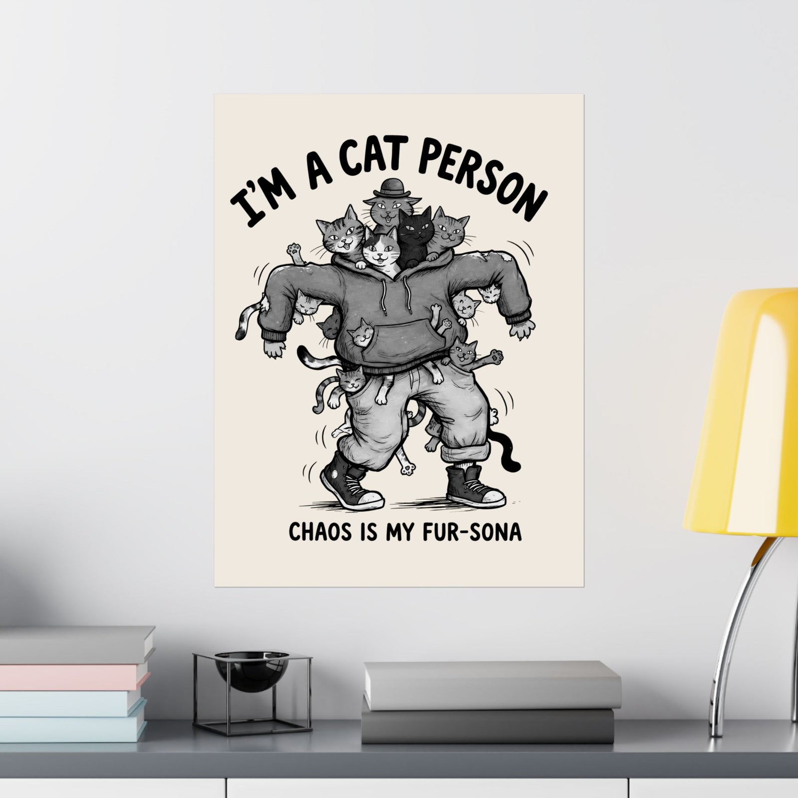 I'm A Cat Person Poster