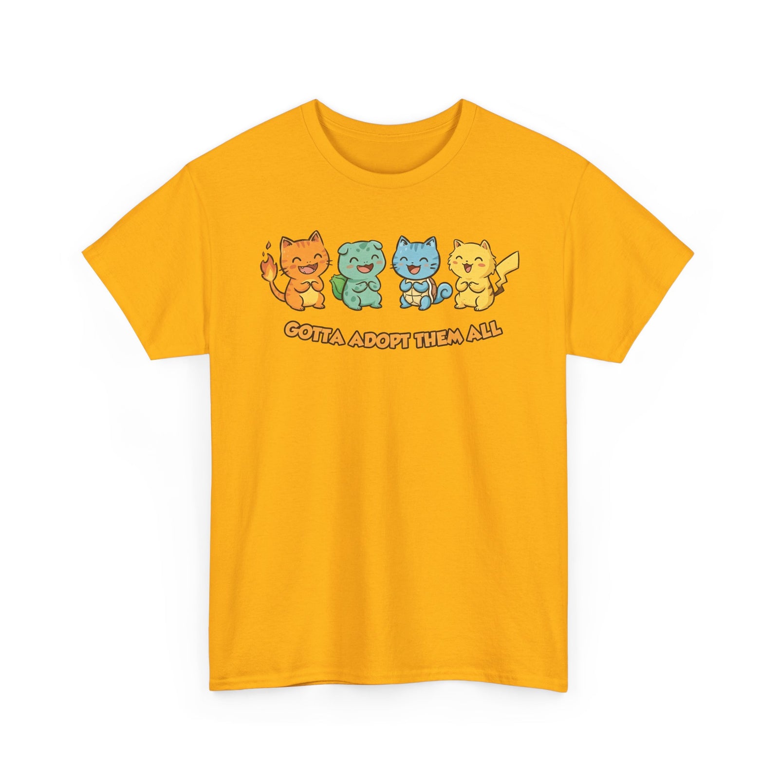 Gotta Adopt Them All Cat T-Shirt