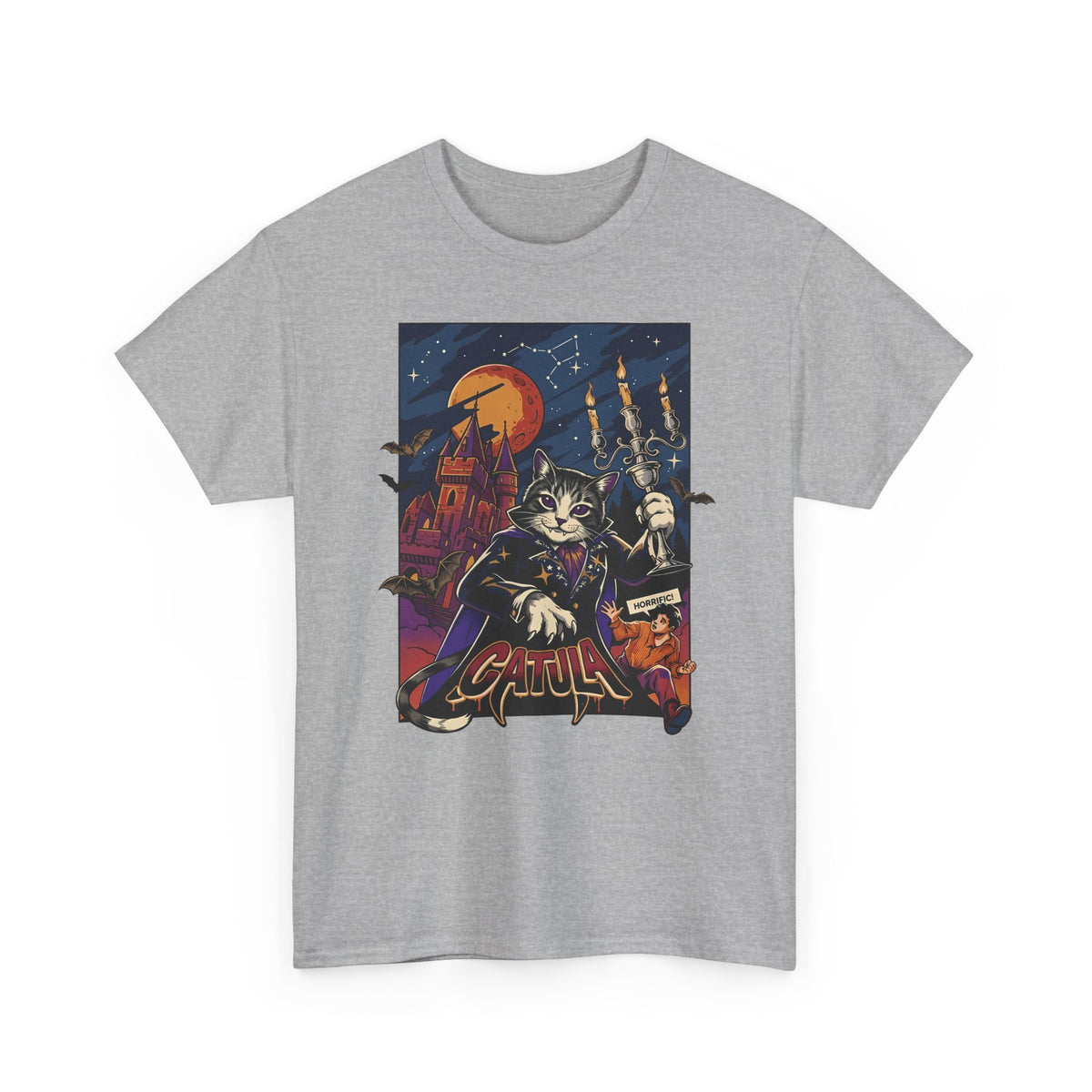 Catula Cat Dracula T-Shirt