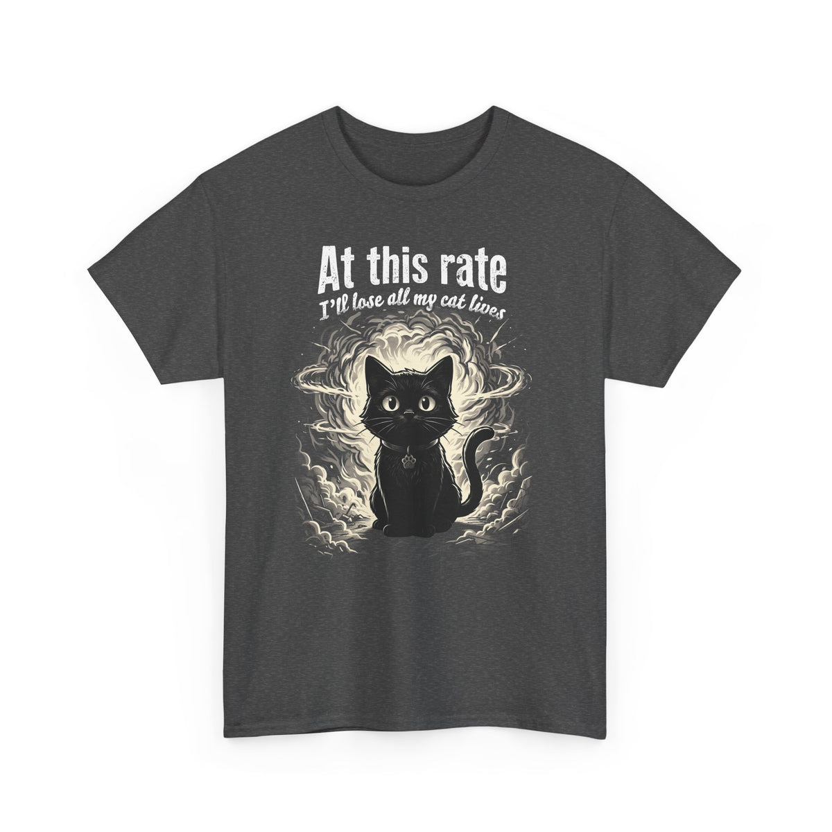 Apocalypse Cat T-Shirt Post-Apocalyptic Cat Graphic Tee