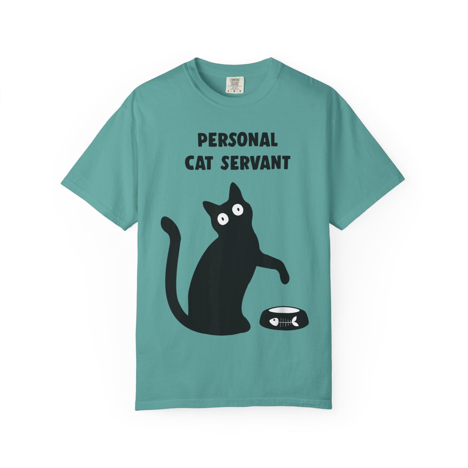 Personal Cat Servant T-Shirt — Funny Cat Lover Tee