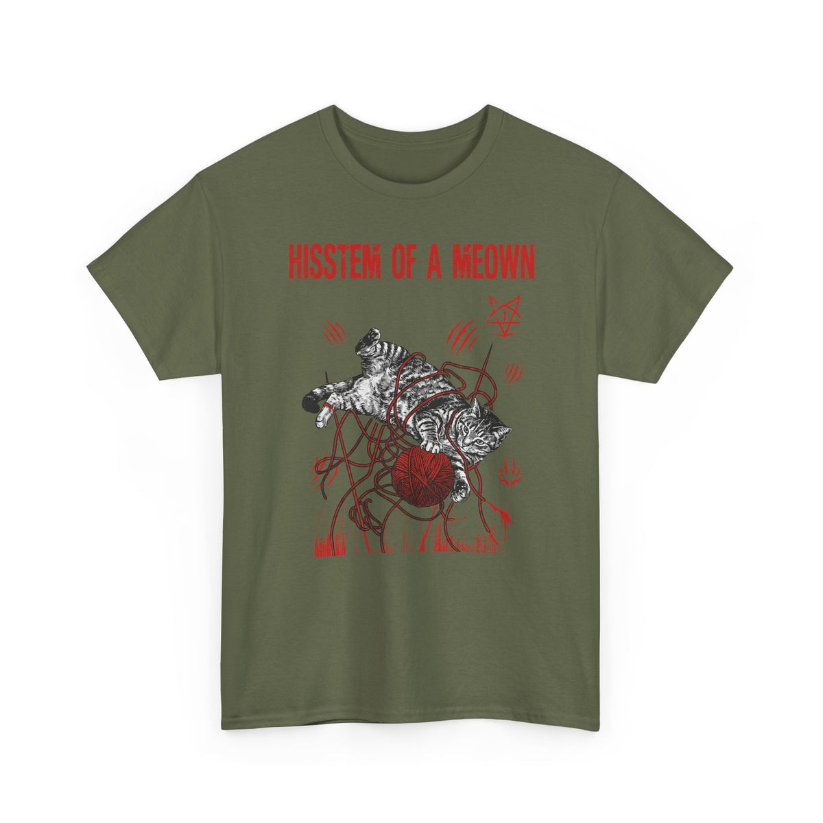 Hissten Of A Meown T-Shirt — Funny Cat Pun Tee