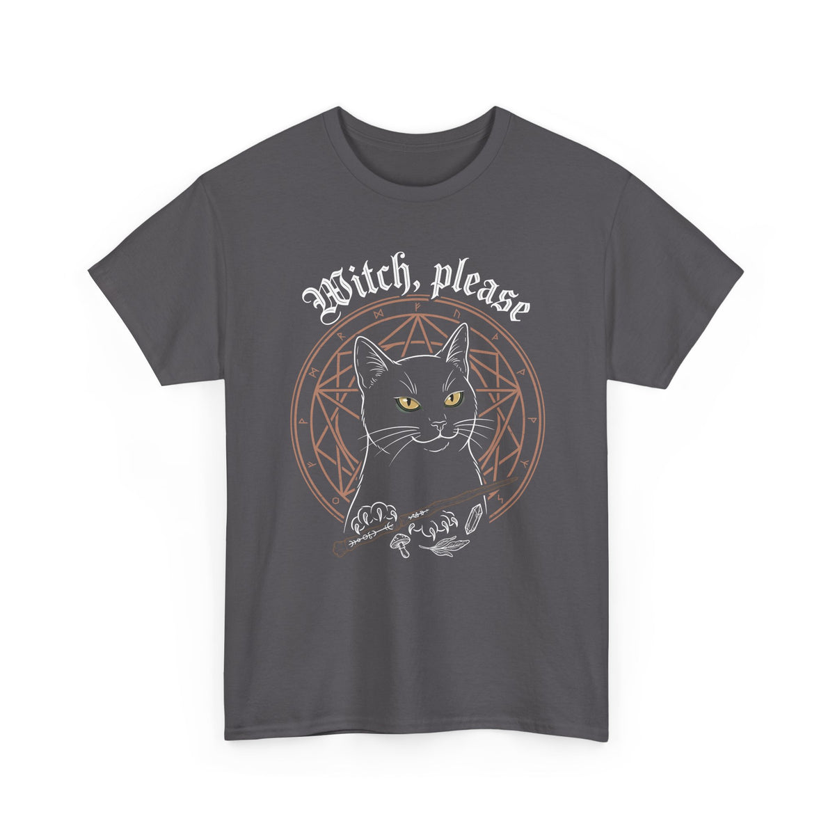 Witch, Please Black Cat Club T-Shirt