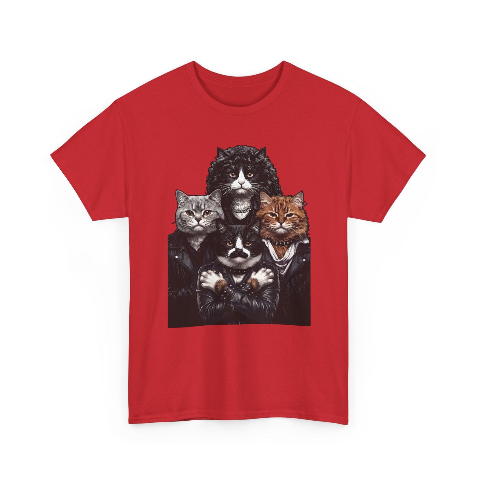 Bohemian Catsody T-Shirt — Retro 80s Hard Rock Feline Band Parody