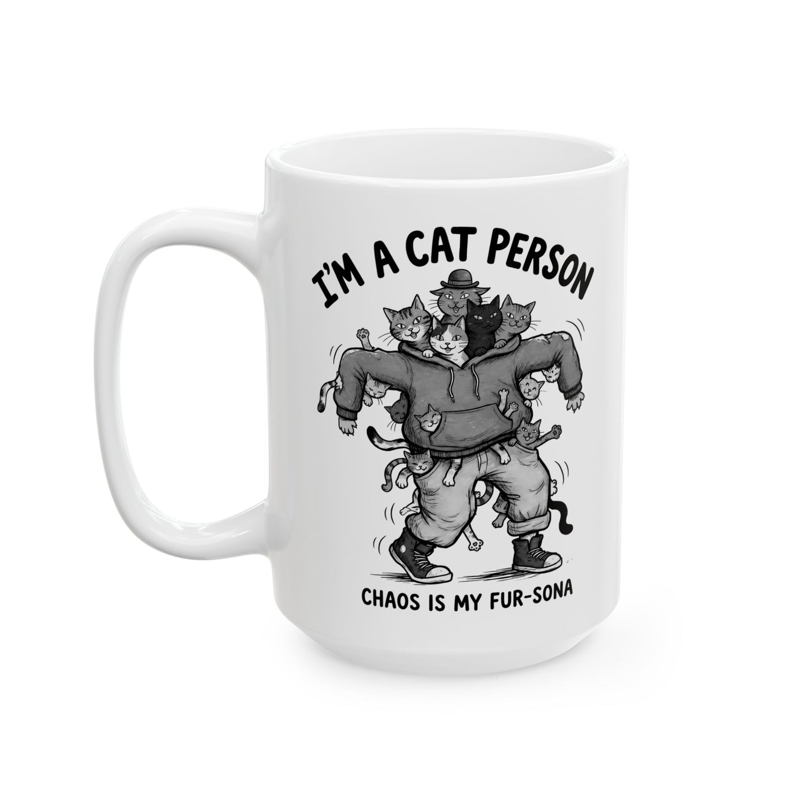 I'm A Cat Person Ceramic Mug