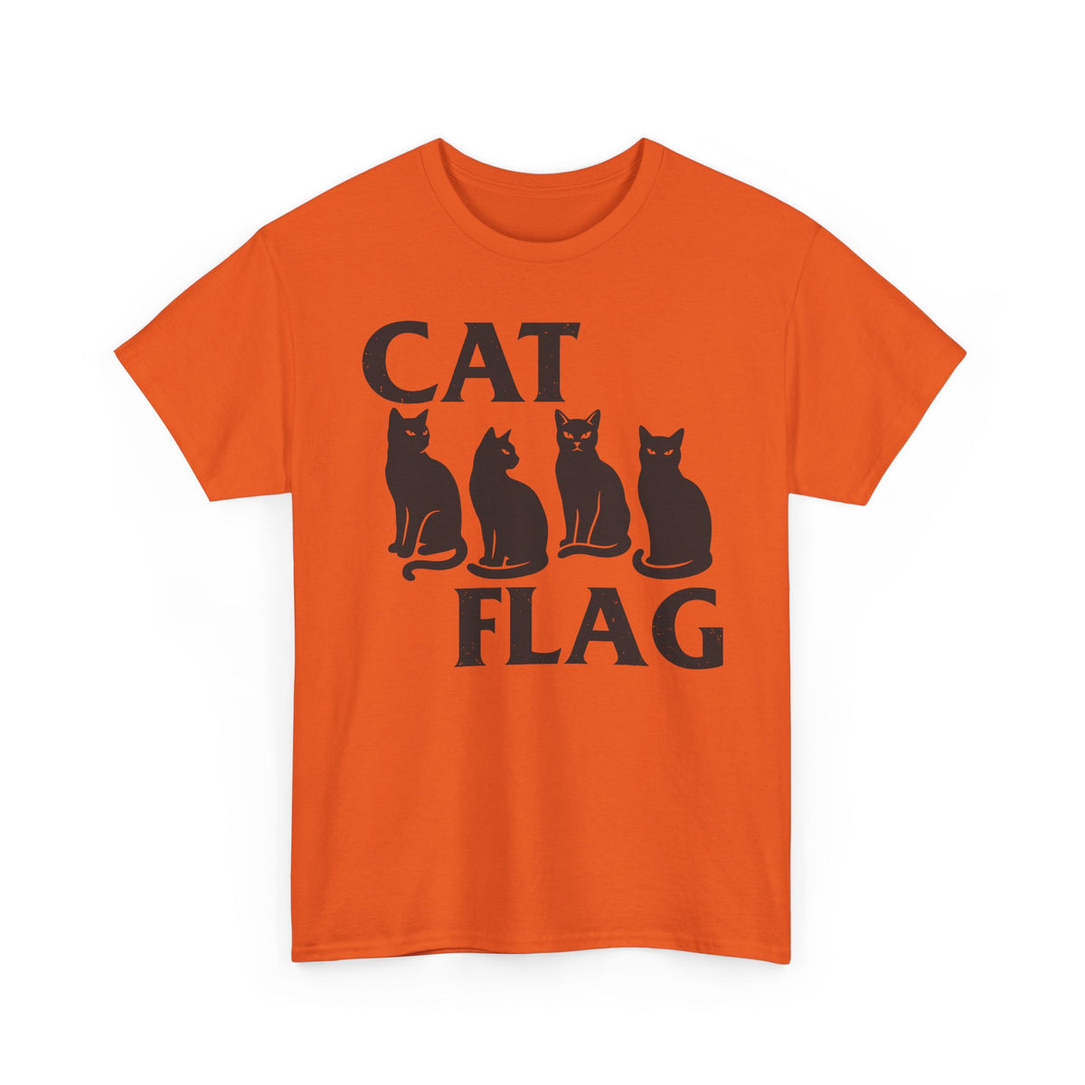 Cat Flag T-Shirt — Pride-Inspired Feline Graphic Tee