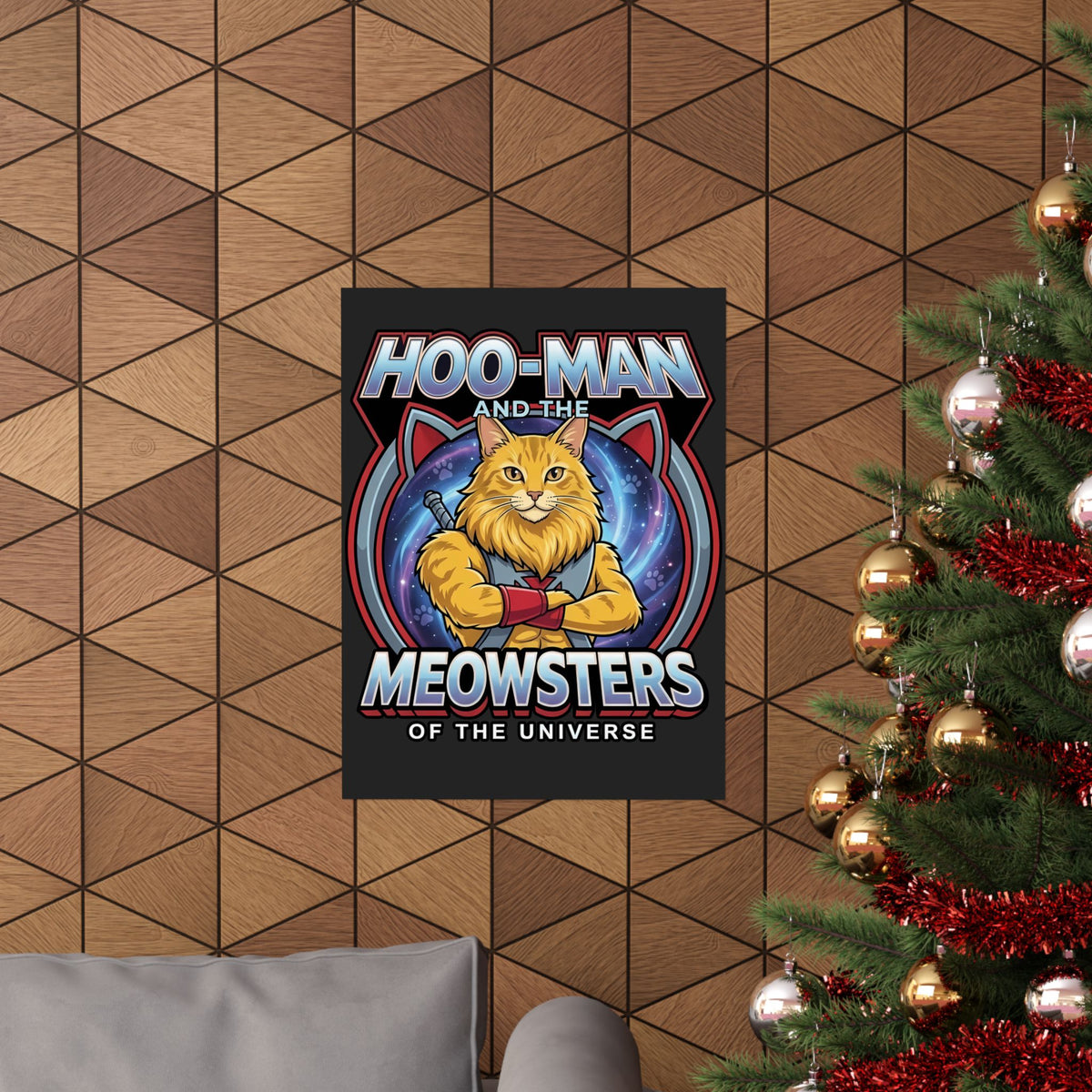 Hoo-Man and the Meowsters of the Universe Poster