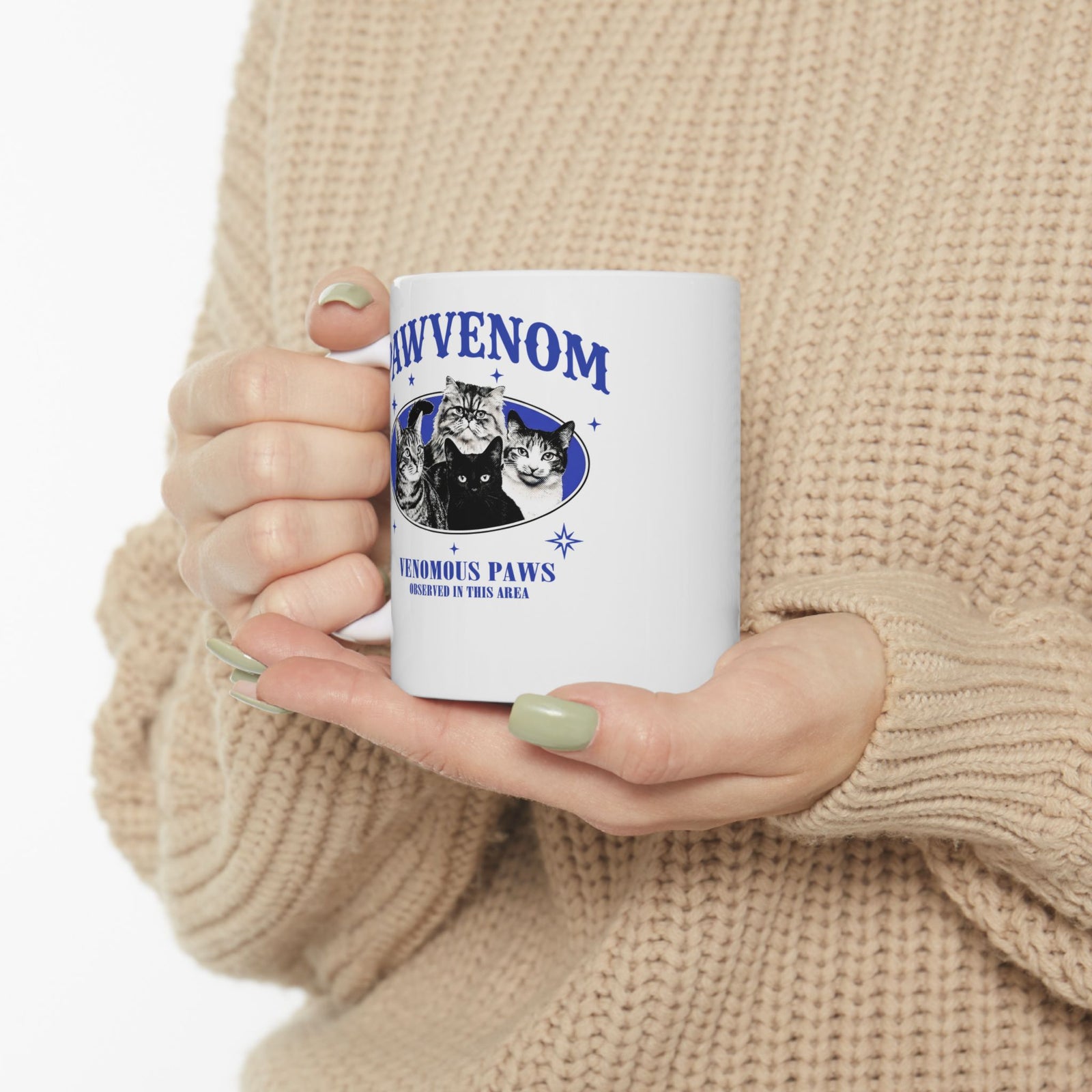 Pawvenom Funny Kitten Ceramic Mug