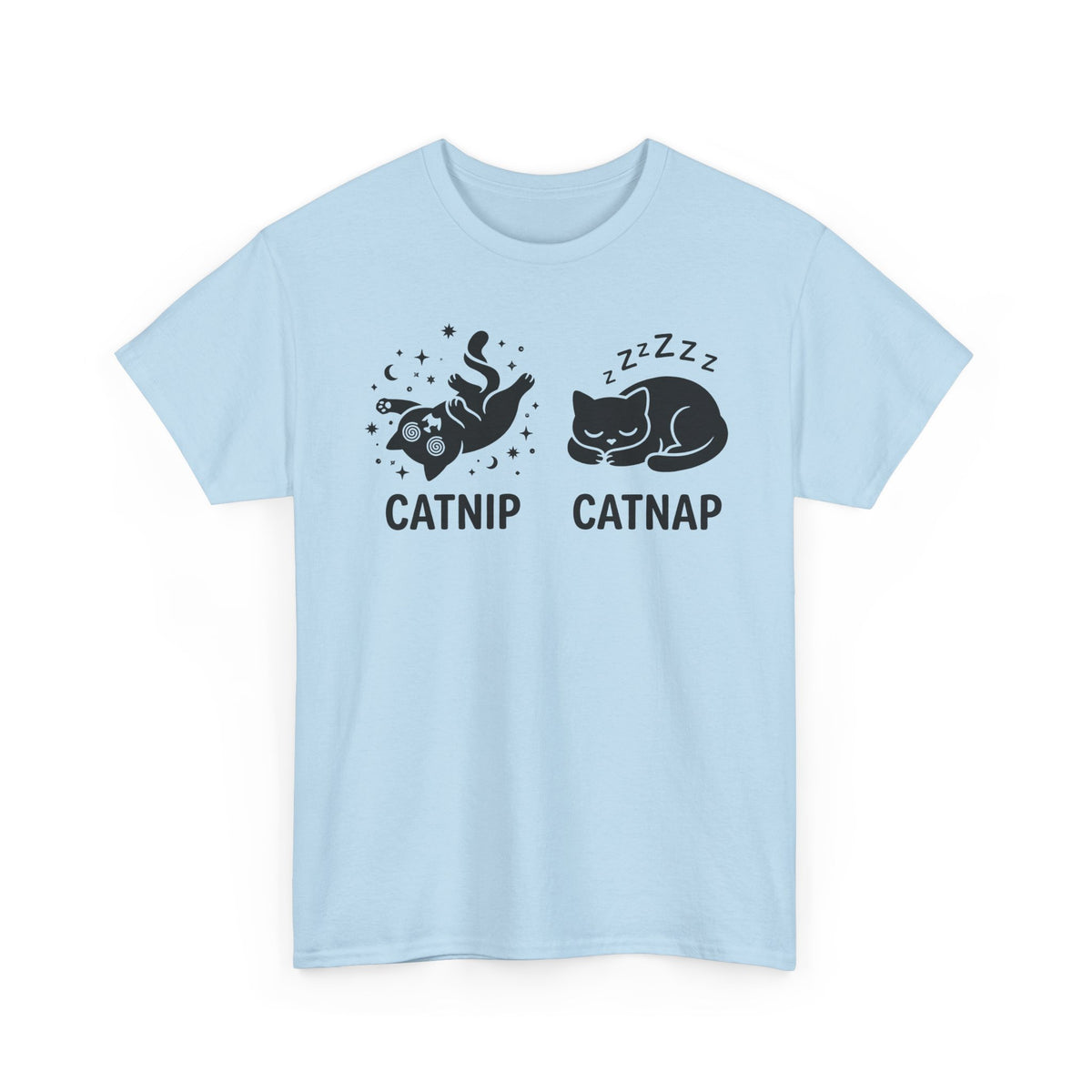 Catnip Catnap Cat T-Shirt — Cute Cat Nap Graphic Tee