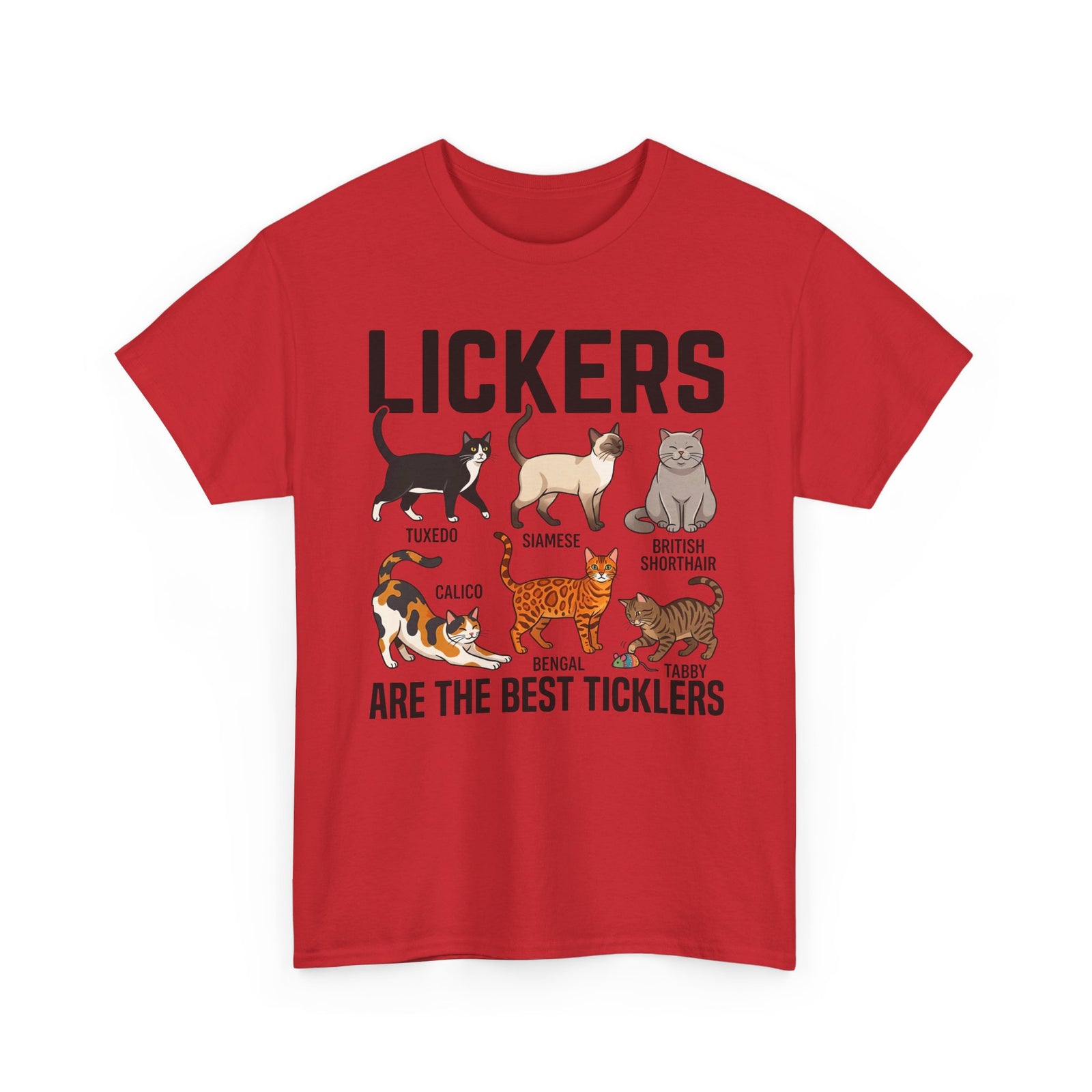 Cats Lickers T-Shirt Funny Cat Lover Tee