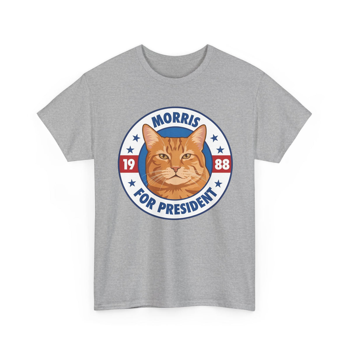 Cat For President 1988 T-Shirt Vintage Political Cat Tee