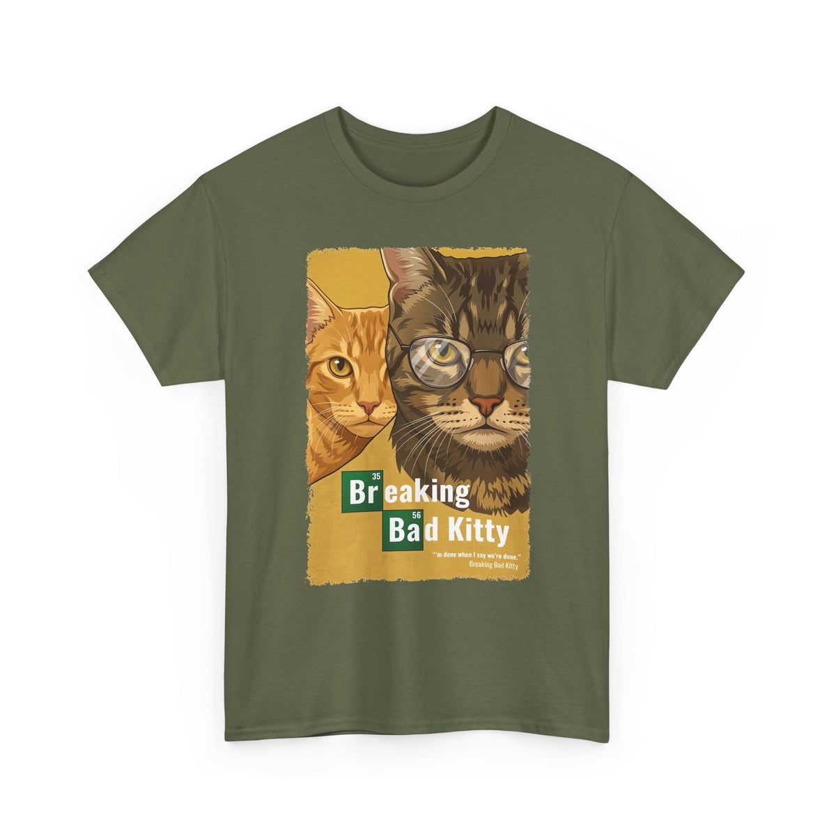 Breaking Bad Kitty T-Shirt — Funny Cat TV Parody Tee