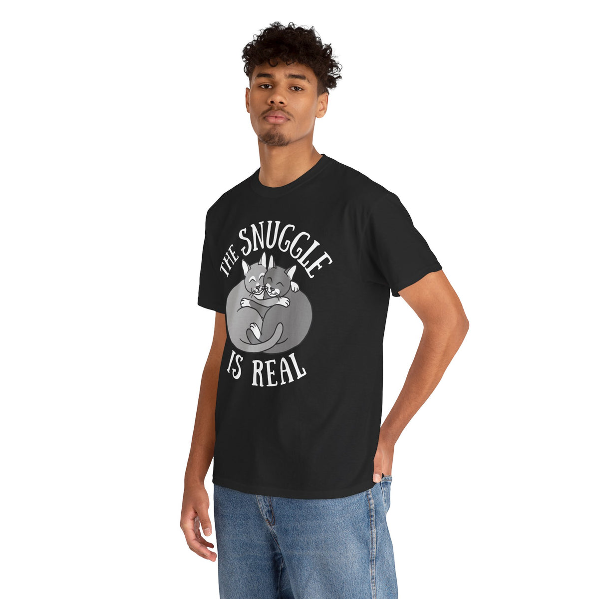 The Snuggle Is Real Cat Lover T-Shirt