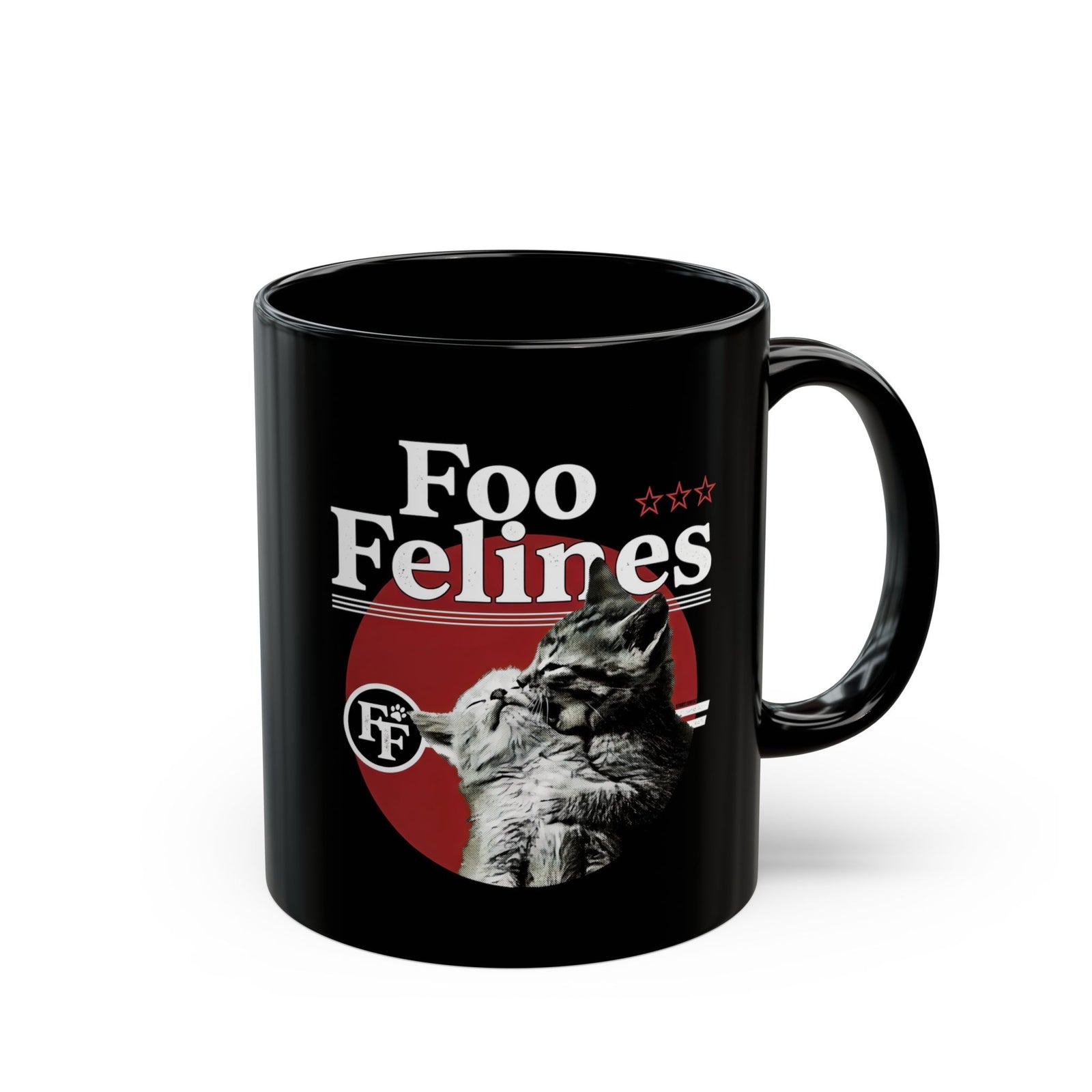 Foo Felines Mug — Cute Cat Graphic Mug