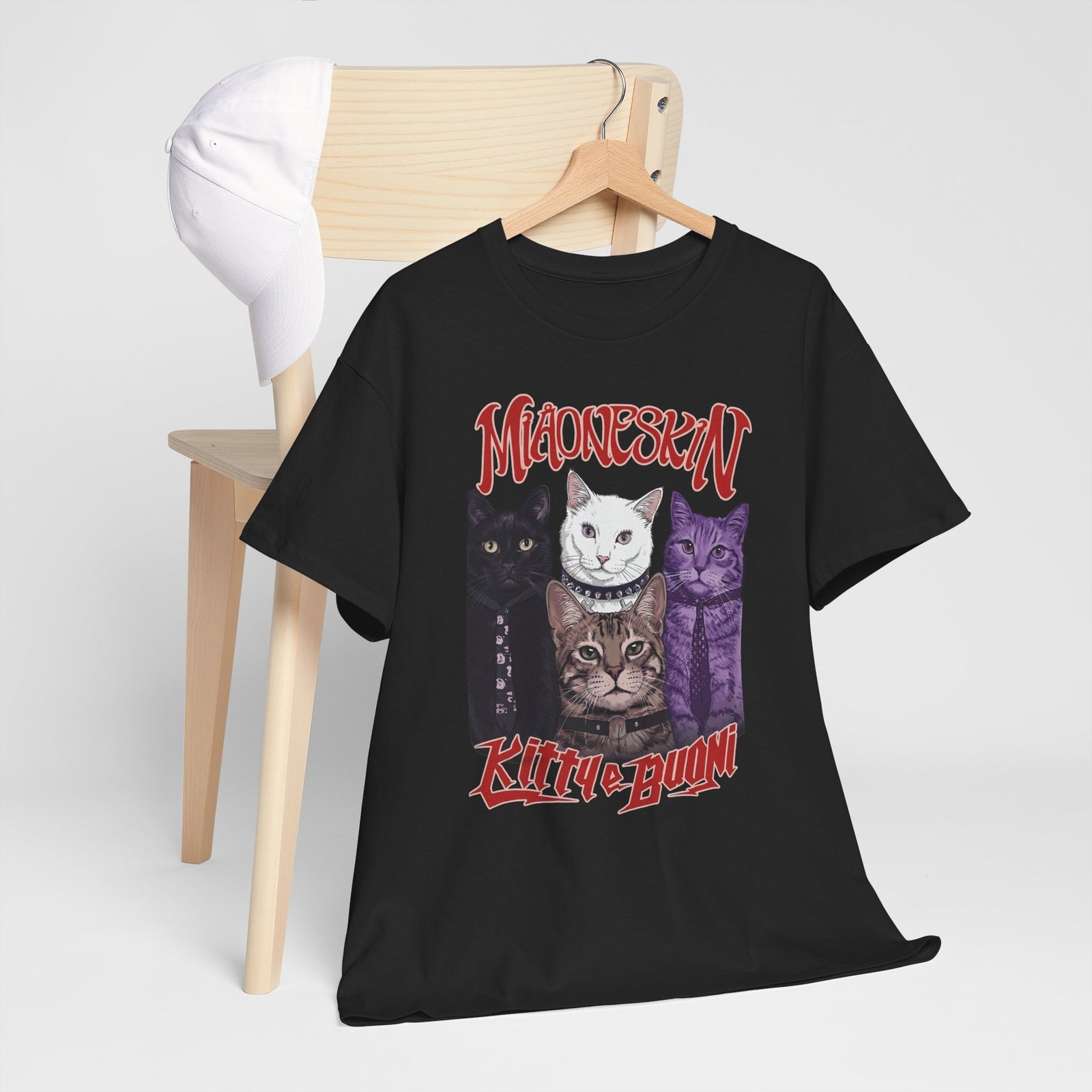 MIAONESKIN Kitty e Buon T-Shirt