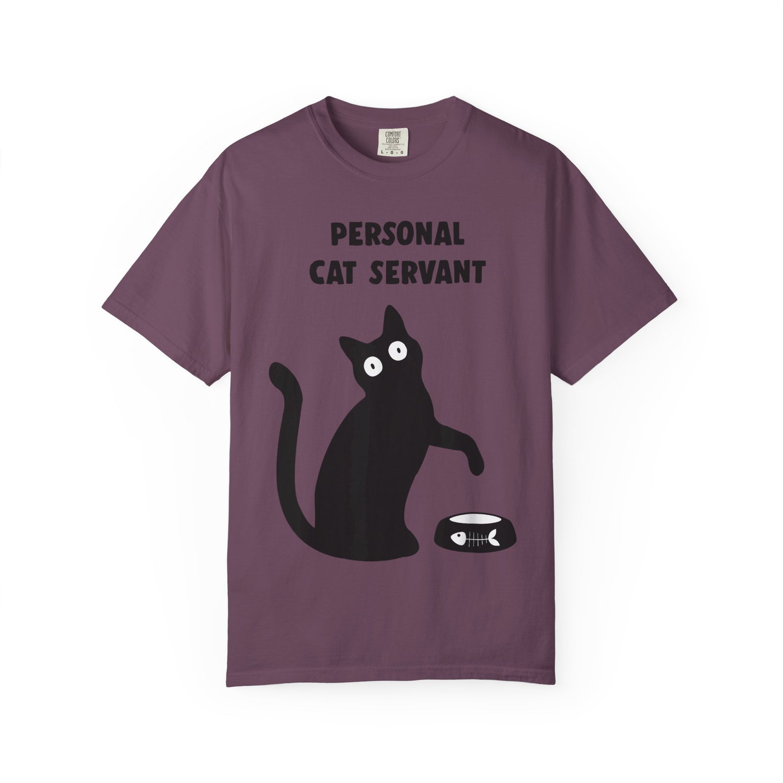 Personal Cat Servant T-Shirt — Funny Cat Lover Tee