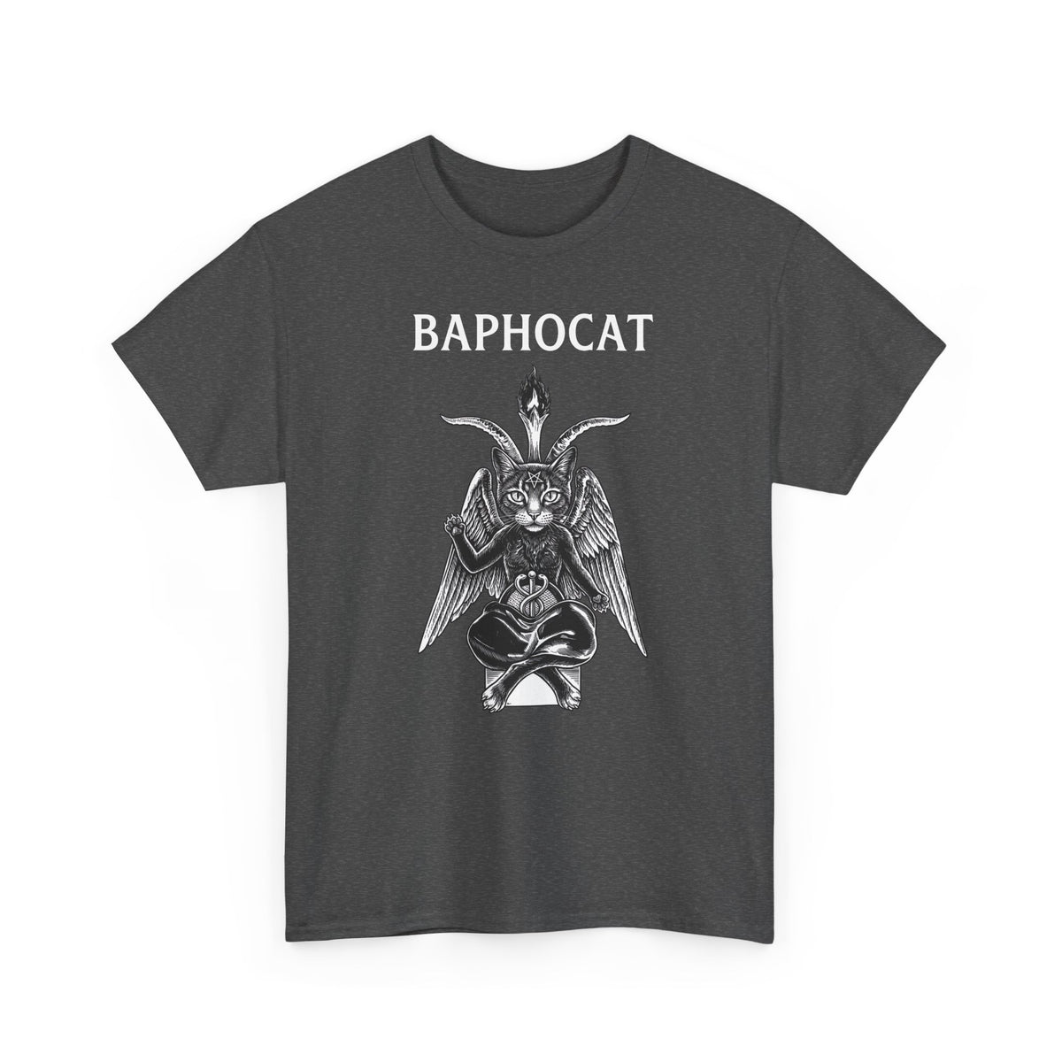 Baphocat Dark Evil Cat T-Shirt