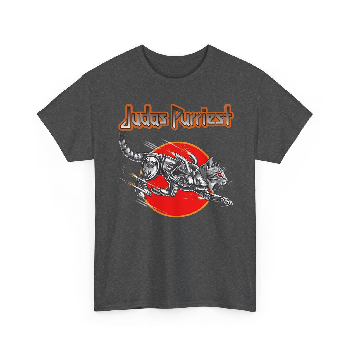 Judas Purriest Cat Graphic Tee