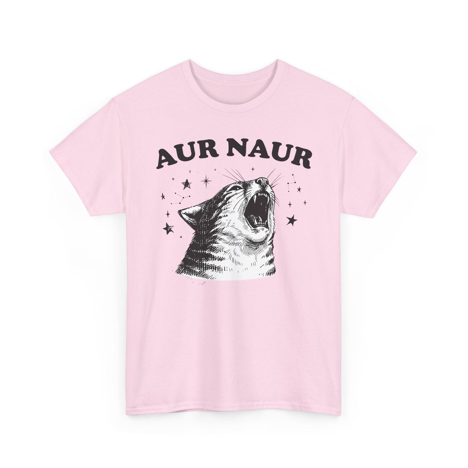 Aur Naur Funny Cat T-Shirt — Cute Funny Cat Tee