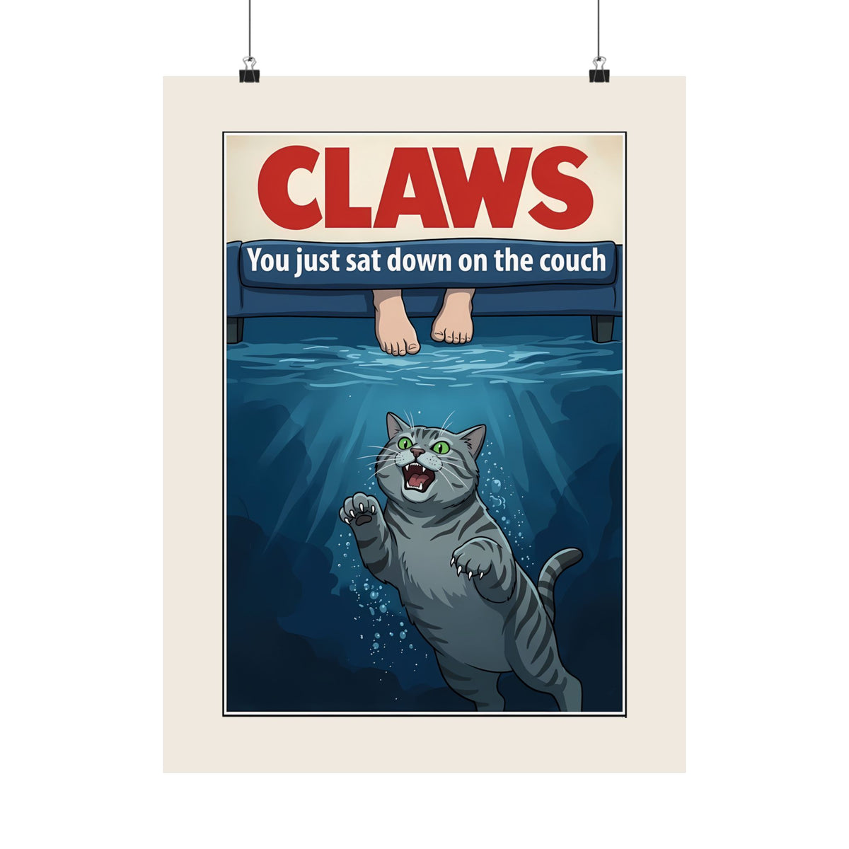 Cat's Claws Poster