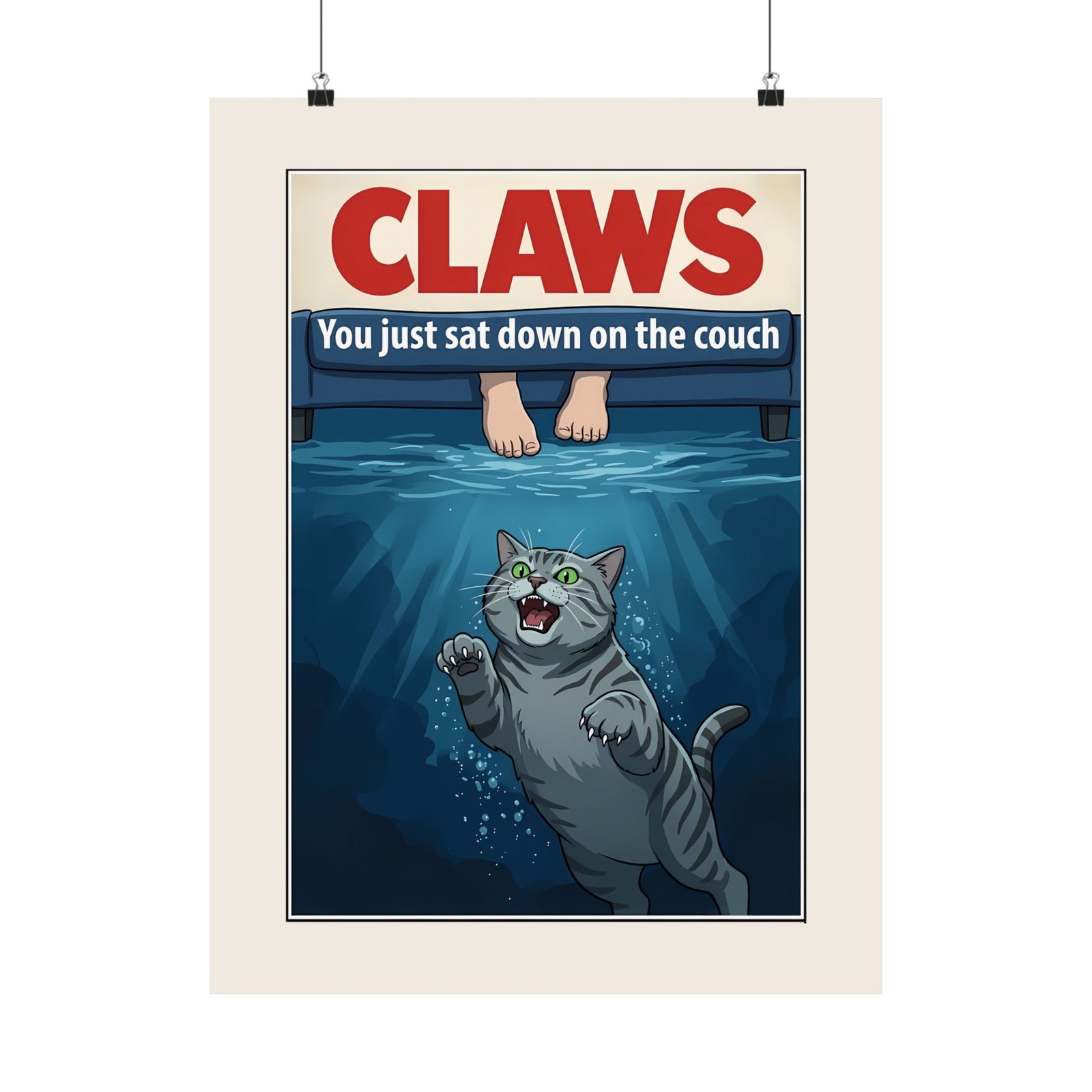 Cat's Claws Poster
