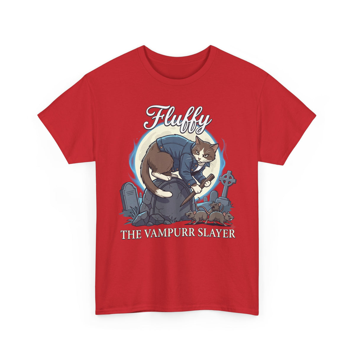 The Vampurr Slayer Cat T-Shirt