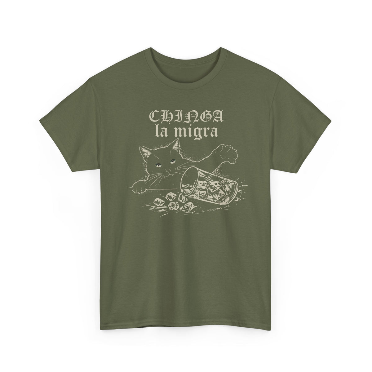 Chinga la migra Cat T-Shirt