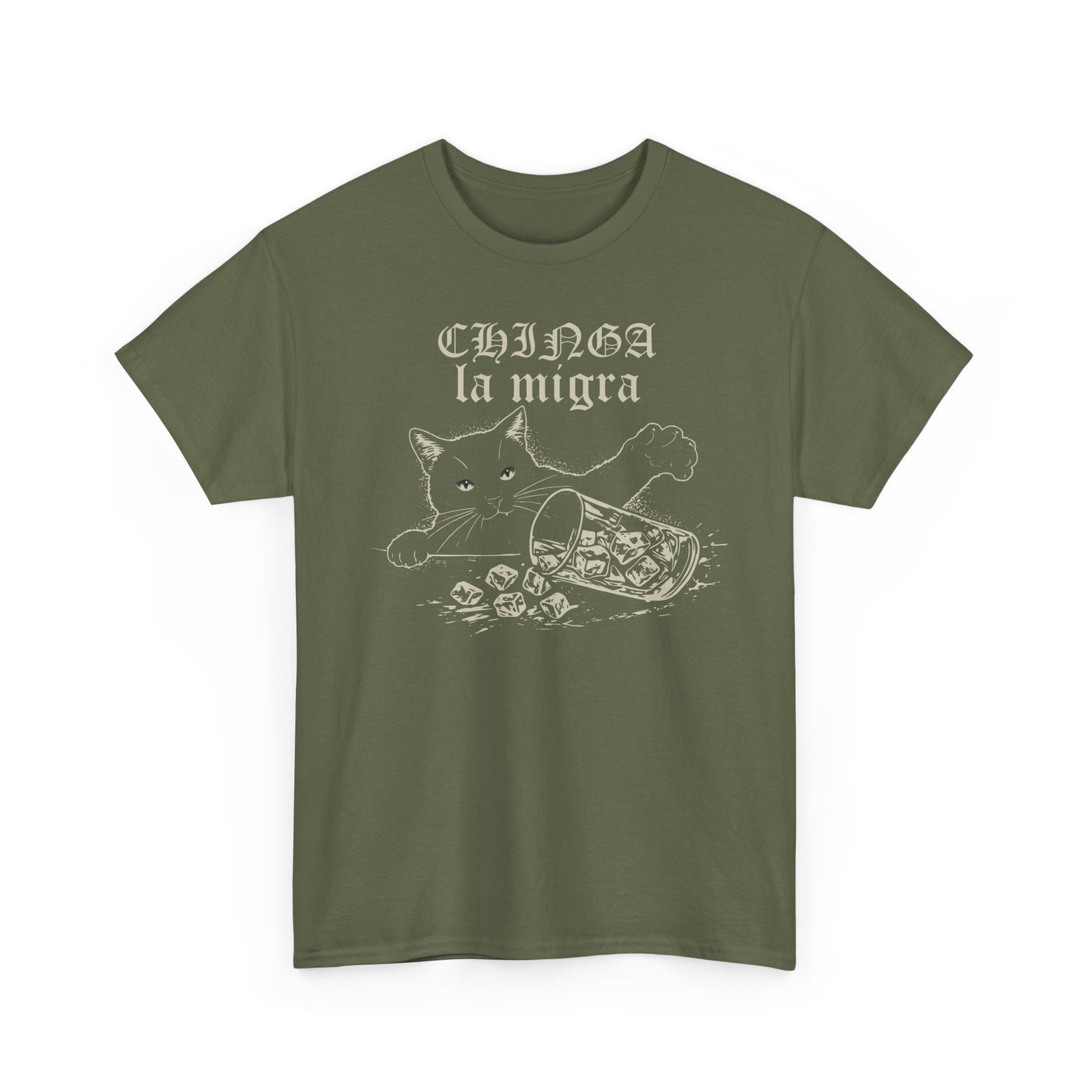 Chinga la migra Cat T-Shirt