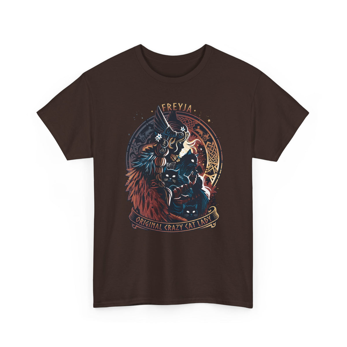 Crazy Cat Lady T-Shirt — Freyja Original Cat Lover Tee
