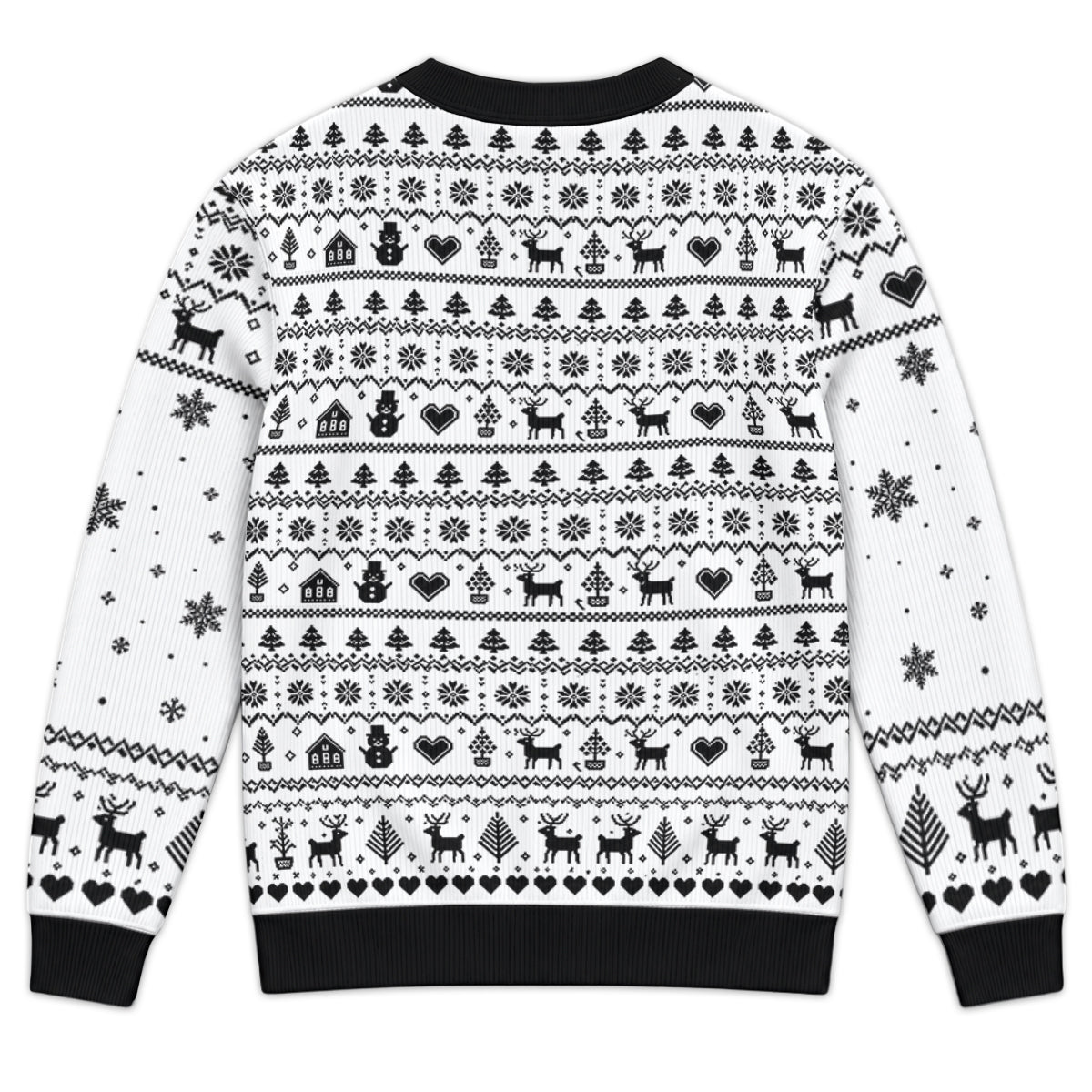 Black Cats Watching Ugly Christmas Sweatshirt