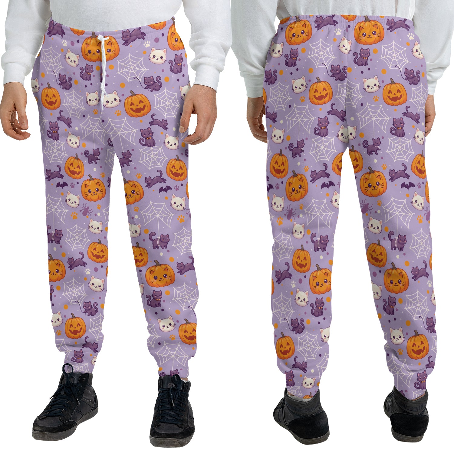 Cute Cat Halloween Sweatpants